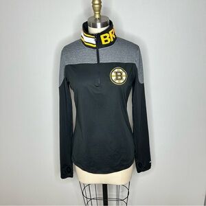 Reebok Boston Bruins 1/4 Zip Top